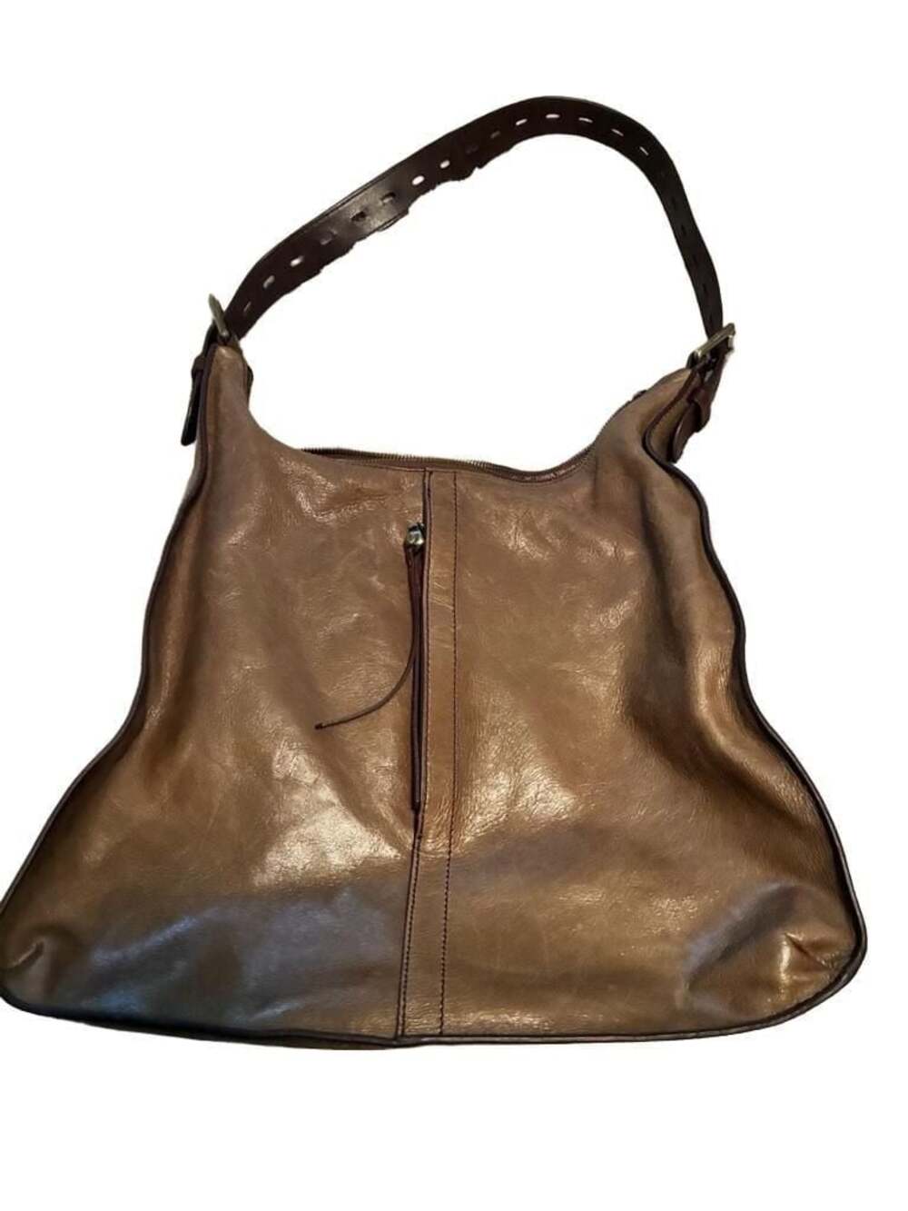 Hobo International Marley Shoulder Bag in Brown Leather